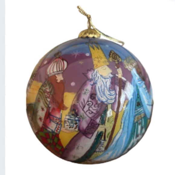 Li Bien 2004 Three Kings Gift of Magic Wisemen Christmas Collectable Ornament - Picture 1 of 3